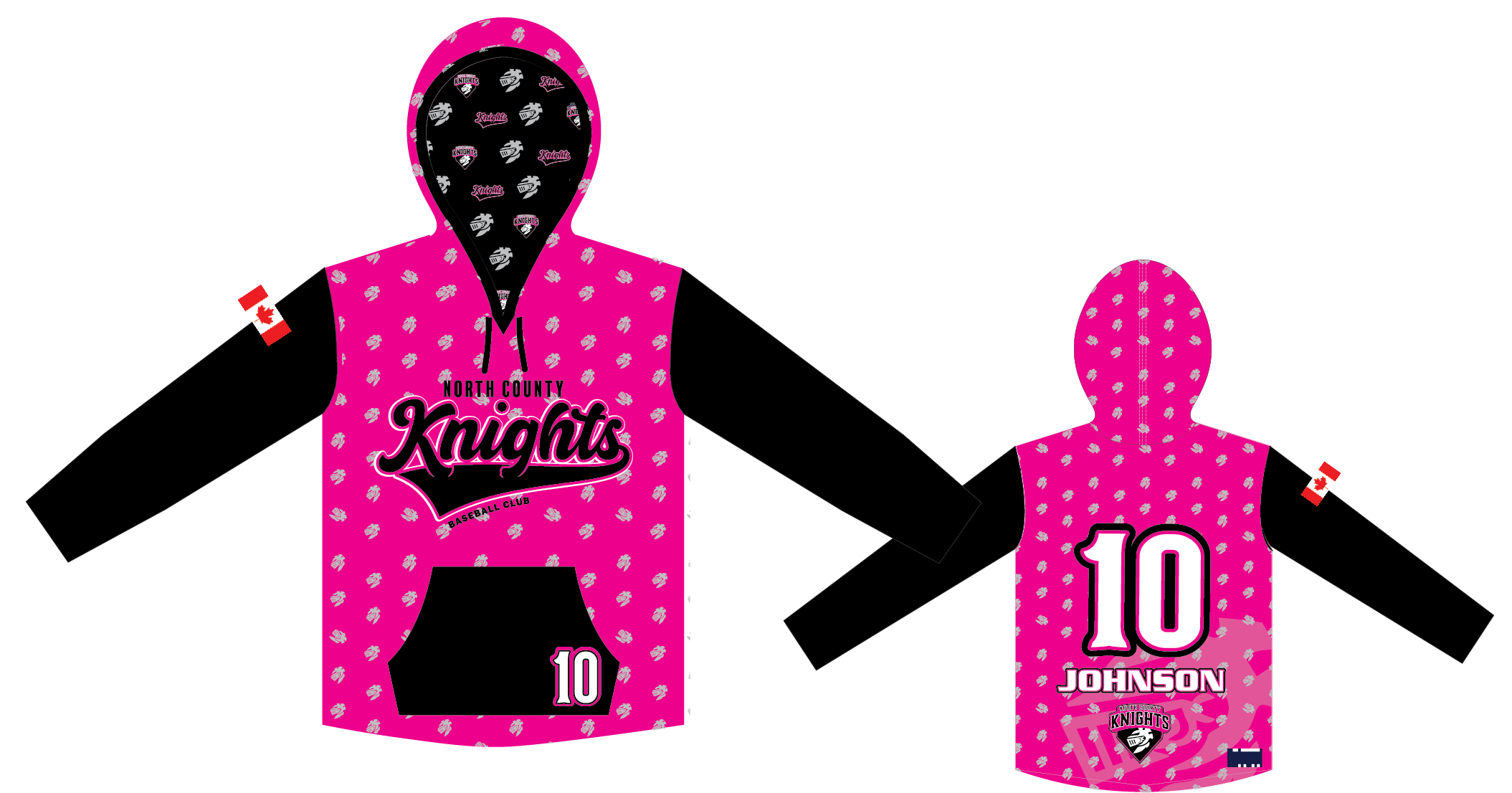 Knights Jersey Hoodie