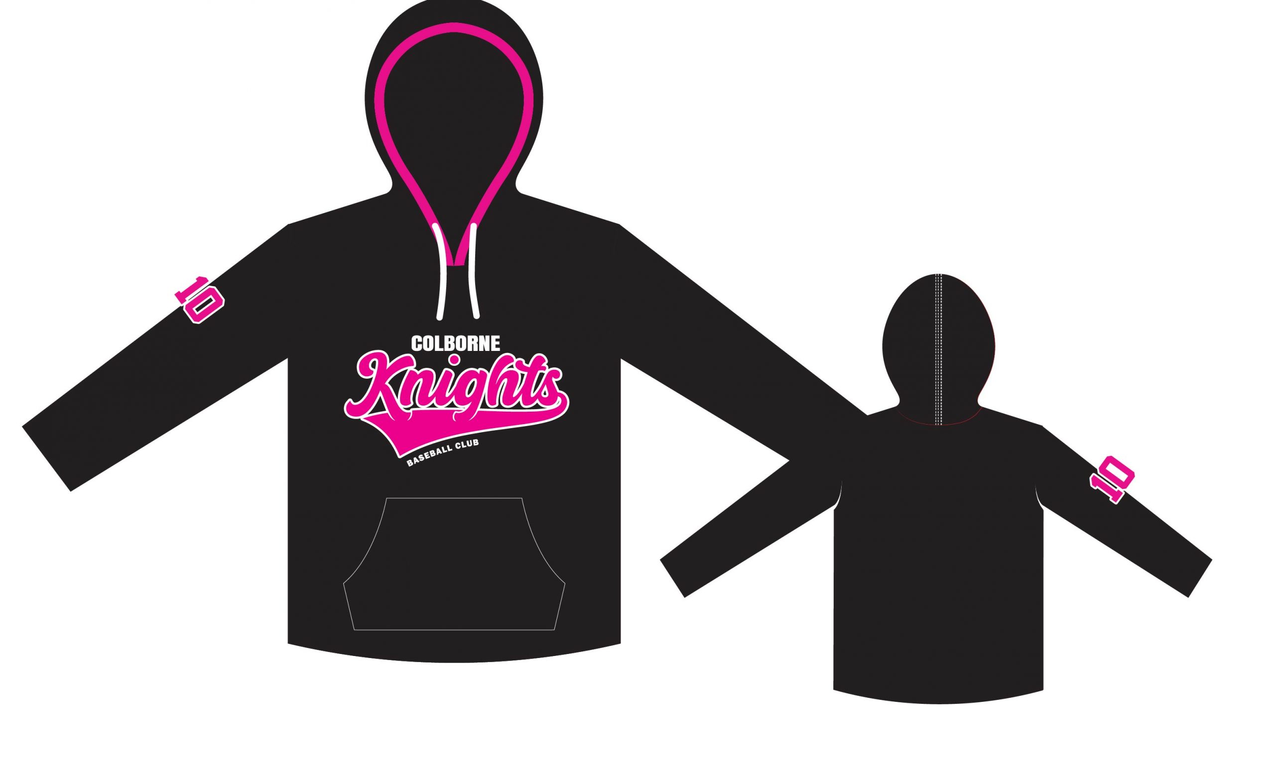 Knights Cotton Hoodie w/ Twill Crest